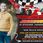 GO KART RACING Birthday Party Invitation with or without Photo - Printed or Digital File!