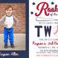 BASEBALL Rookie of the Year Birthday Digital or Printed Invitation with or without Photo!