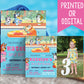 BLUEY Pool Party Birthday Invitation with or without Photo - Printed or Digital File!