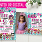 LOL DOLLS Birthday Digital or Printed Invitation with or without Photo!