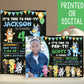 Boy BLUEY Birthday Party Invitation with or without Photo - Printed or Digital File!