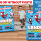 SPIDEY & His AMAZING FRIENDS Ghost-Spider and Spin - Digital or Printed Invitation - with or without Photo!