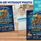 DOGMAN Birthday Party Invitation with or without Photo - Printed or Digital File!
