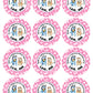 BLUEY Personalized Stickers for Gift Bags, Party Favors! Printed or Digital!