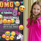 Let's Get Emojional EMOJI Birthday Party Invitation with or without Photo! Digital or Printed!