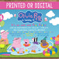 Custom PEPPA PIG & Friends Pool Party Printed OR Digital Pool Bash Birthday Invitation!