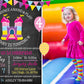 Girl or Boy BOUNCE HOUSE Birthday Party Invitation With Photo - Digital or Printed!