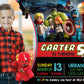 LEGO Avengers Superhero Printed or Digital Birthday Party Invitation with or Without Photo!