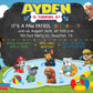 Paw Patrol POOL PARTY Digital or Printed Birthday Party Invitation with or without Photo!