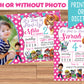 PAW PATROL Digital or Printed PINK Polka-dot Birthday Party Invitation with or without Photo!