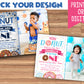 You DONUT Want to Miss this Party Invitation - Boy or Girl - With Photo - Digital or Printed!