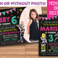 CHUCK E CHEESE Birthday Party Invitation with or without Photo - Printed or Digital File!