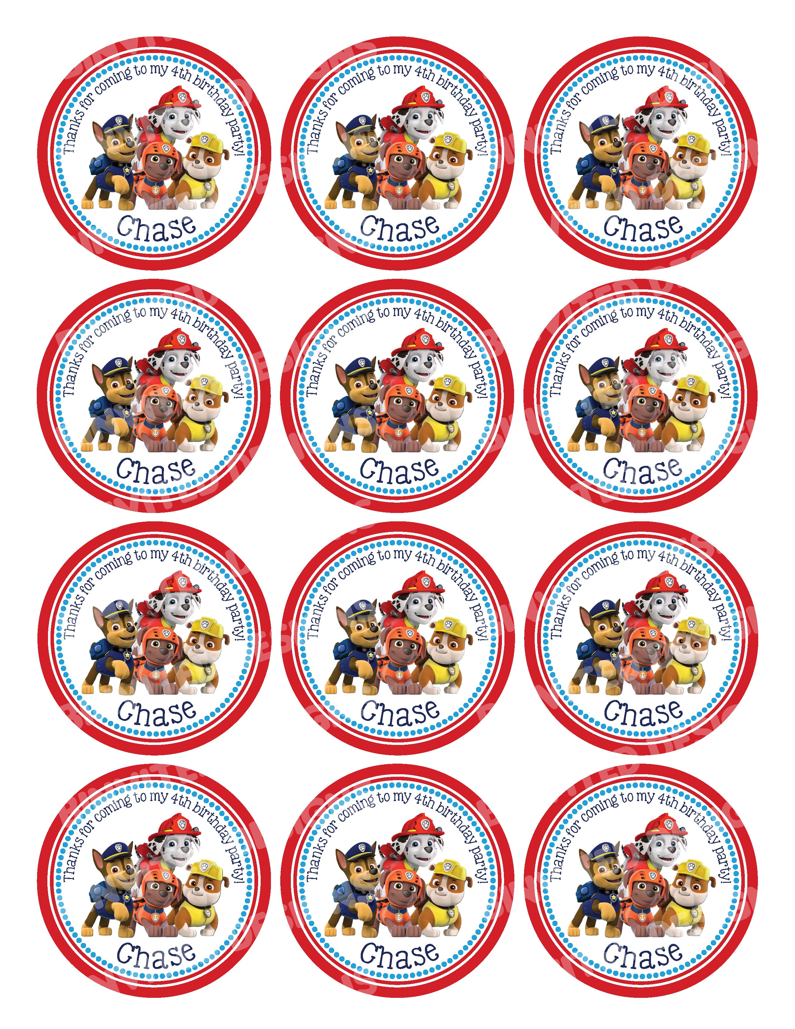 Paw Patrol – BinvitedDesigns