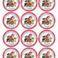 PAW PATROL Custom Stickers for Gift Bags, Party Favors! Printed or Digital! Marshall, Chase, Zuma, Rubble!