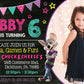 CHUCK E CHEESE Birthday Party Invitation with or without Photo - Printed or Digital File!